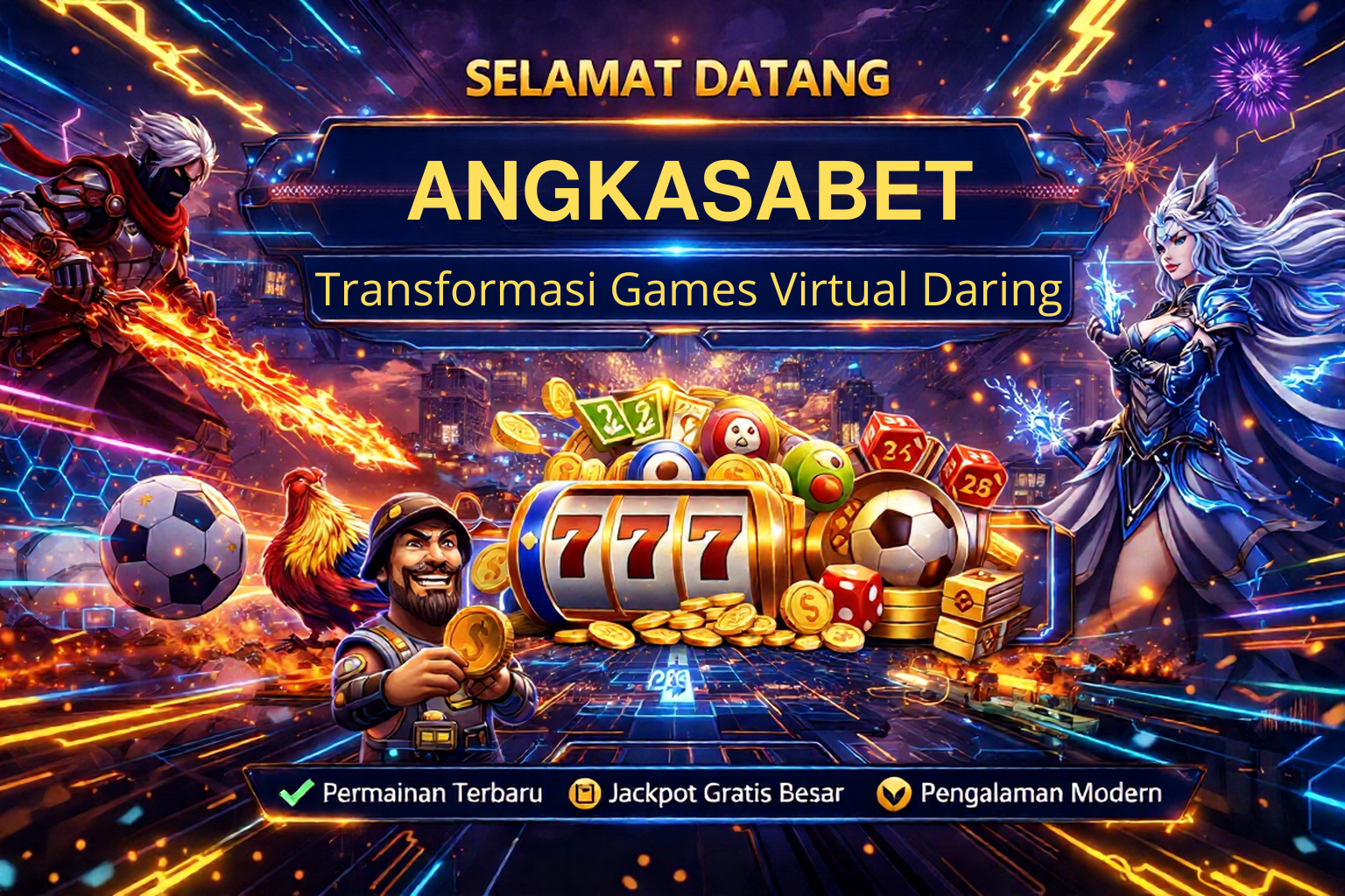 ANGKASABET Transformasi Games Virtual Daring